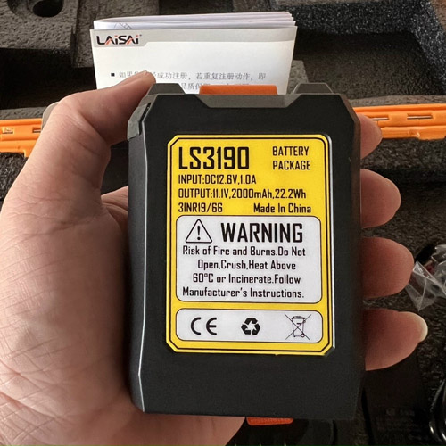 Pin Sạc Máy Cân Bằng Laser Laisai 6860D